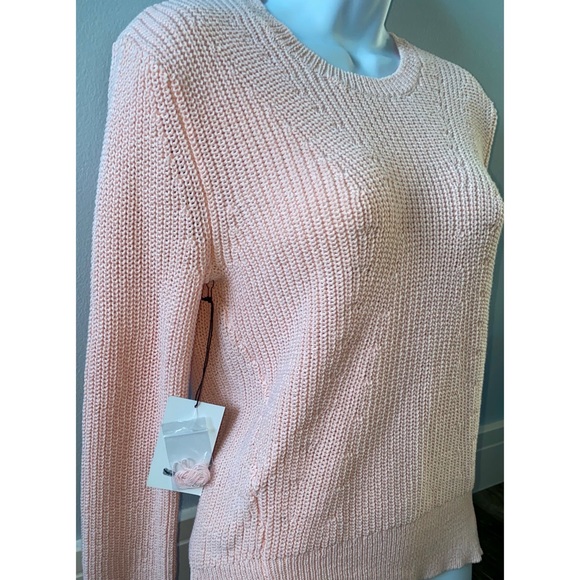 Parrish LA Knit Pink Pullover Sweater Shirt - Picture 5 of 7